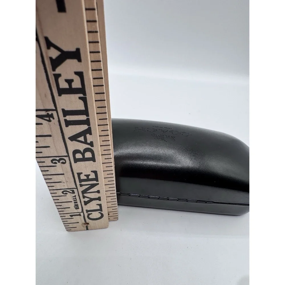 COACH BLACK CASE AUTHENTIC EYEWEAR EYEGLASSES GLASSES CASE ONLY